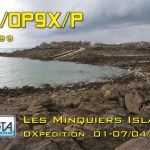 Front of our QSL-card
